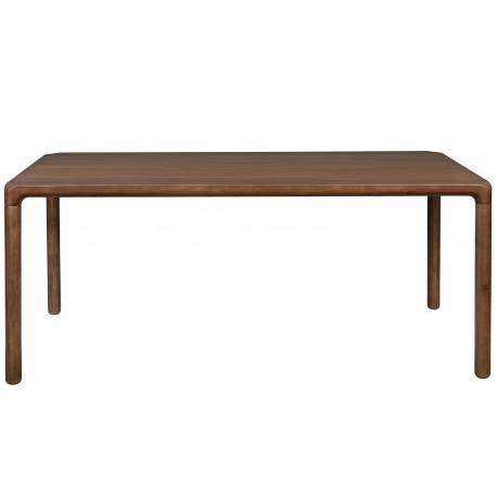 Table de Repas STORM Console Zuiver Table à Manger Bois Couleur Noyer 75x90x180cm