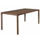 Table de Repas STORM Console Zuiver Table à Manger Bois Couleur Noyer 75x90x180cm