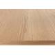 Table à Manger Glimps Zuiver Table de Repas Extensible Bois Couleur Naturelle 76x80x120-162cm