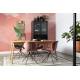 Table à Manger Glimps Zuiver Table de Repas Extensible Bois Couleur Naturelle 76x80x120-162cm