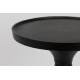 Bout de Canapé Floss Zuiver Guéridon Table d'Appoint Métal Noir 28x28x56cm