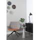 Bout de Canapé Floss Zuiver Guéridon Table d'Appoint Métal Gris 28x28x56cm