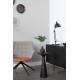 Bout de Canapé Floss Zuiver Guéridon Table d'Appoint Métal Noir 28x28x56cm