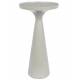 Bout de Canapé Floss Zuiver Guéridon Table d'Appoint Métal Gris 28x28x56cm