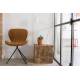 Lot de 2 Chaises Design OMG Zuiver Camel en Tissu 51x56x80cm