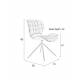 Lot de 2 Chaises Design OMG Zuiver Noir en Tissu 51x56x80cm
