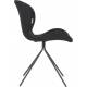 Lot de 2 Chaises Design OMG Zuiver Noir en Tissu 51x56x80cm