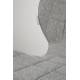 Lot de 2 Chaises Design OMG Zuiver Gris Clair en Tissu 51x56x80cm