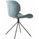 Lot de 2 Chaises Design OMG Zuiver Bleu en Tissu 51x56x80cm