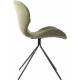 Lot de 2 Chaises Design OMG Zuiver Vert en Tissu 51x56x80cm