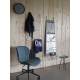 Chaise de Bureau Design OMG Zuiver Chaise Réglable Bleu en Tissu 65x65x88