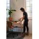 Chaise de Bureau Design OMG Zuiver Chaise Réglable Marron en Polyuréthane 65x65x88