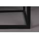 Buffet Haut Boli Dutchbone Vitrine Enfilade Industrielle 4 Portes 1 Etagère Métal Gris 38x90x150cm