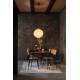 Suspension Ming Plafonnier Asiatique Luminaire à Suspendre en Tissu 50x50x170cm