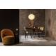 Suspension Ming Plafonnier Asiatique Luminaire à Suspendre en Tissu 50x50x170cm