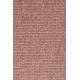 Chaise en Tissu et Rotin Spike Rose Zuiver Assise de Table Design 45,6x53,2x81,5cm
