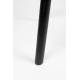 Lot de 2 Chaises de Bar Noir Albert Kuip Zuiver Assise de Comptoir 47x47,5x98,5cm