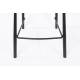 Lot de 2 Chaises Hautes Design Brit Zuiver Fauteuil de Bar Rose en Velours 54x57x91,5cm