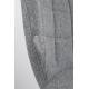 Chaise de Bureau Design OMG Zuiver Chaise Réglable Gris en Tissu 65x65x88