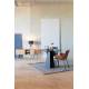 Lot de 2 Chaises Design Brit Zuiver Fauteuil Noir en Polyuréthane 59x62x79cm