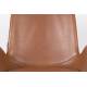 Lot de 2 Chaises Design Brit Zuiver Fauteuil Marron en Polyuréthane 59x62x79cm