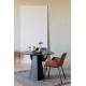 Lot de 2 Chaises Design Brit Zuiver Fauteuil Marron en Polyuréthane 59x62x79cm