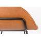 Lot de 2 Chaises Hautes Design Feston Zuiver Fauteuil de Bar Noir en Polyuréthane 53x54,5x88,5cm