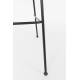 Lot de 2 Tabourets de Comptoir Design Feston Zuiver Fauteuil de Bar Gris en Tissu 53x54,5x98,5cm