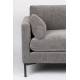 Fauteuil Summer Gris Anthracite Zuiver Siège Assise de Salon en Tissu 82x101x125cm