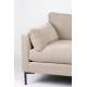 Canapé Summer Beige Zuiver Banquette 4,5 Places Assise de Salon en Tissu 82x101x335cm