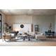 Canapé Summer Beige Zuiver Banquette 4,5 Places Assise de Salon en Tissu 82x101x335cm