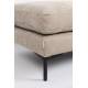 Pouf Summer Latté Zuiver Repose-Pieds Assise d'Appoint en Tissu 53x80x102cm