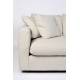 Canapé Sense Crème 3 Places Zuiver Banquette en Tissu 85x113x266cm