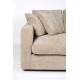 Canapé Sense Nature Soft 3 Places Zuiver Banquette en Tissu 85x113x266cm