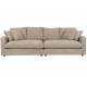 Canapé Sense Nature Soft 3 Places Zuiver Banquette en Tissu 85x113x266cm