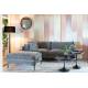 Canapé Summer Gris Anthracite Zuiver Banquette 3 Places Assise de Salon en Tissu 82x101x230cm