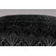 Coussin Daisy Noir Dutchbone Décoration de Canapé Fauteuil en Tissu 45x45x45cm