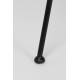 Fauteuil Feston Zuiver Siège Design Noir Assise de Salon en Polyuréthane 65,5x70,5x72cm