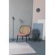 Fauteuil Spike Rose Zuiver Siège en Tissu et Rotin Assise de Salon Design 70x78,6x84,1cm