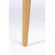 Table d'Appoint Barbier Zuiver Console Design Table de Nuit Chevet Bois Naturel 45x45x59cm