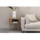 Table d'Appoint Barbier Zuiver Console Design Table de Nuit Chevet Bois Naturel 45x45x59cm
