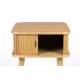 Table d'Appoint Barbier Zuiver Console Design Table de Nuit Chevet Bois Naturel 45x45x59cm