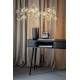 Console Barbier Table d'Appoint Zuiver Coiffeuse Design Chêne Noir 35x74x120cm