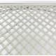 Banc Marguerite 2 Places Banquette de Jardin Fauteuil 2 Personnes en Métal Blanc 51x91x112,5cm