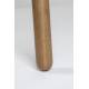 Table à Manger Glimps Zuiver Table de Repas Extensible Bois Couleur Noyer 76x80x120-162cm