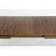 Table à Manger Glimps Zuiver Table de Repas Extensible Bois Couleur Noyer 76x80x120-162cm
