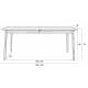 Table à Manger Glimps Zuiver Table de Repas Extensible Bois Couleur Noyer 76x90x180-240cm
