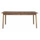 Table à Manger Glimps Zuiver Table de Repas Extensible Bois Couleur Noyer 76x90x180-240cm