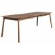 Table à Manger Glimps Zuiver Table de Repas Extensible Bois Couleur Noyer 76x90x180-240cm