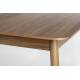 Table à Manger Glimps Zuiver Table de Repas Extensible Bois Couleur Noyer 76x90x180-240cm